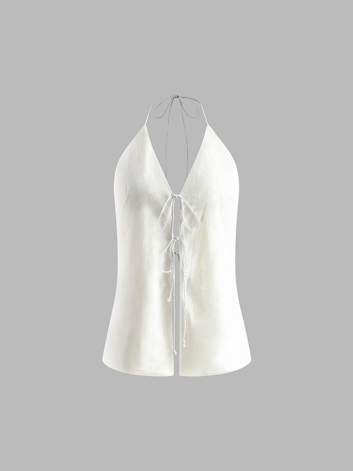 Elmira | Completo Estivo Donna Top Halter e Shorts Schiena Scoperta