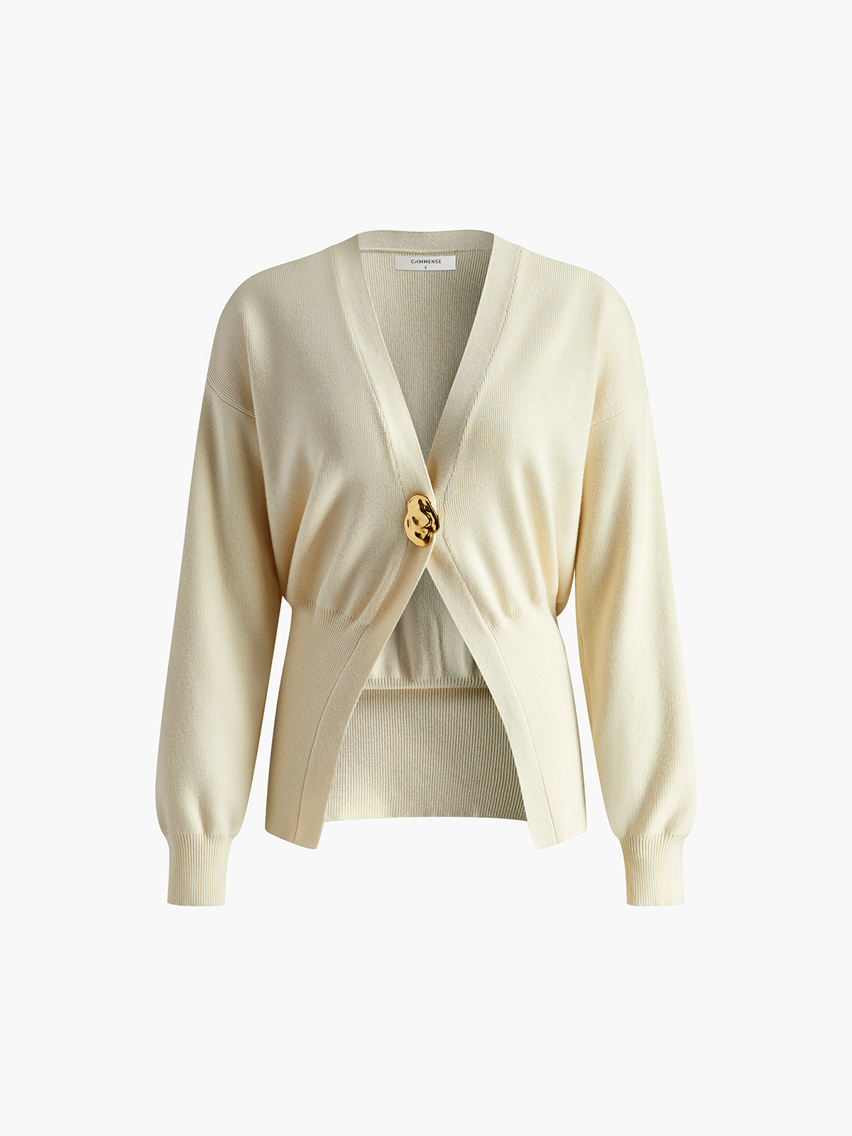 Marivelle | Cardigan elegante da donna con scollo a V e bottone dorato