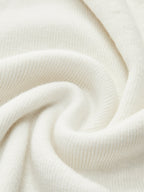 Quinn | Top a Maglia da Donna con Lana e Scollo Asimmetrico