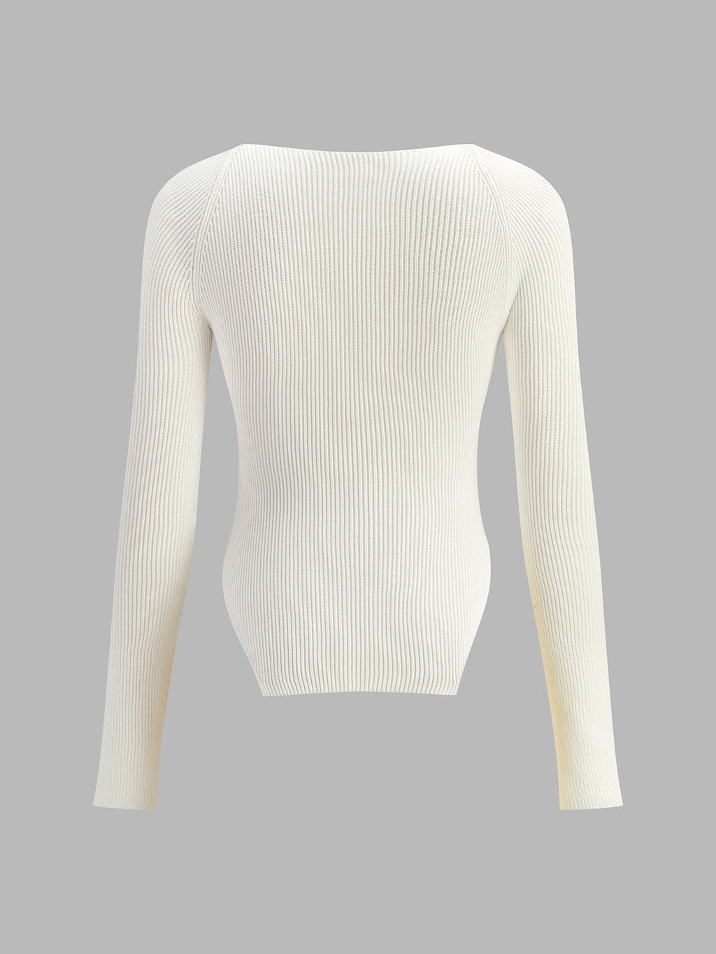 Palmer | Top a Maglia da Donna con Scollo Sweetheart e Maniche Lunghe
