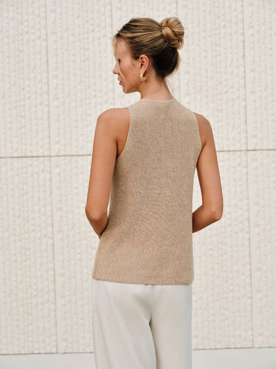Velira | Top Elegante Estivo Donna in Maglia Halter