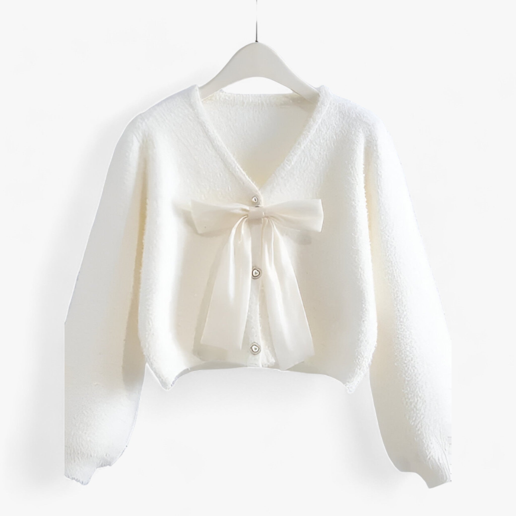 Rosalune | Women's Soft Sweater with Bow for Winter Days