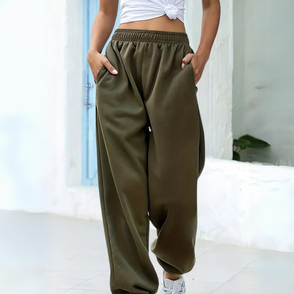 Mirella | Women's Jogger Pants Wide Legs Casual