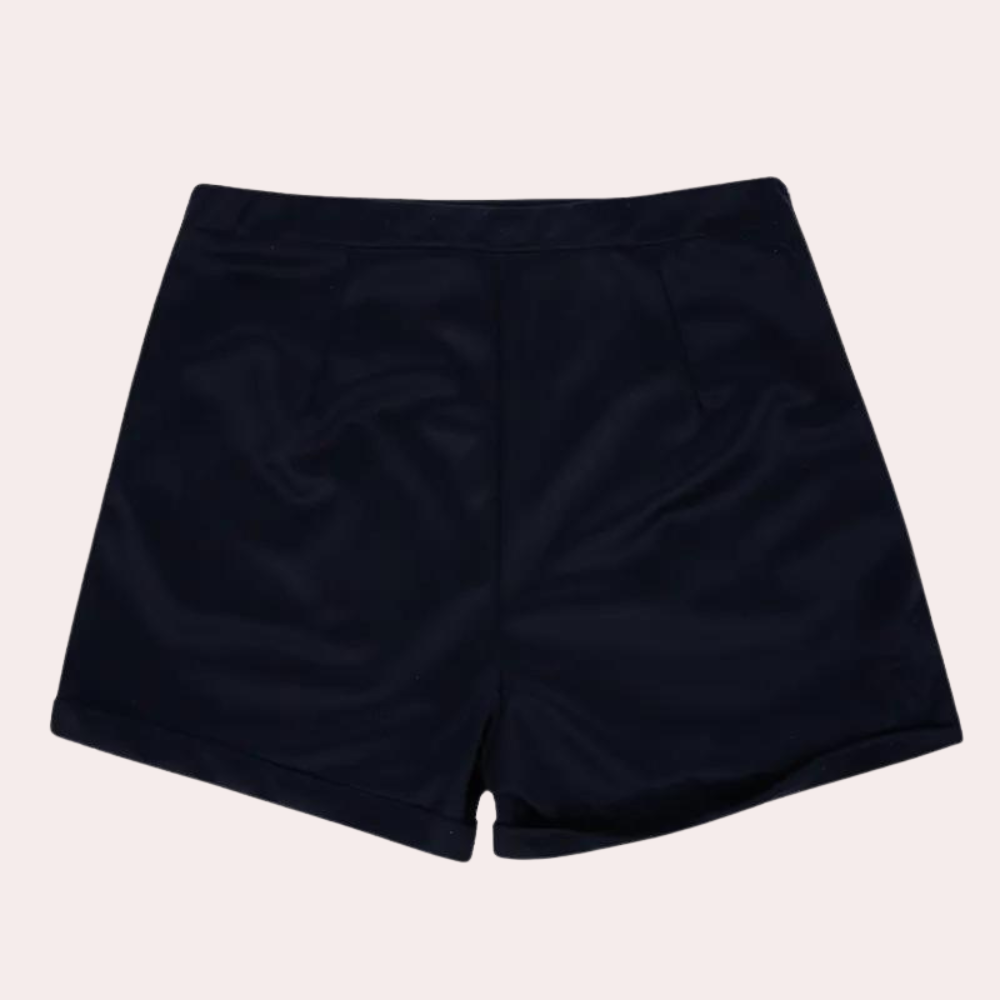 Kornelia | Shorts Eleganti da Donna con Vita Alta e Bottoni