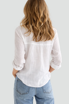 Nipple | Women's Linen Button-Up Blouse
