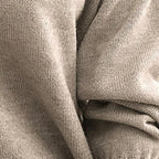 Mochara | Maglione Donna in Maglia con Scollo a V e Taglio Largo