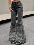 Odile | Jeans flare da donna a vita alta