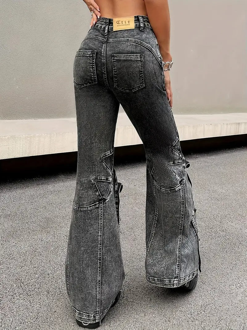 Odile | Jeans flare da donna a vita alta