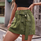 Laurisse | Shorts cargo jeans da donna con tasche per l'estate