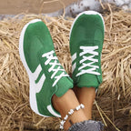 Verlina | Damska Sneakersy Casual Sznurowane Komfortowe
