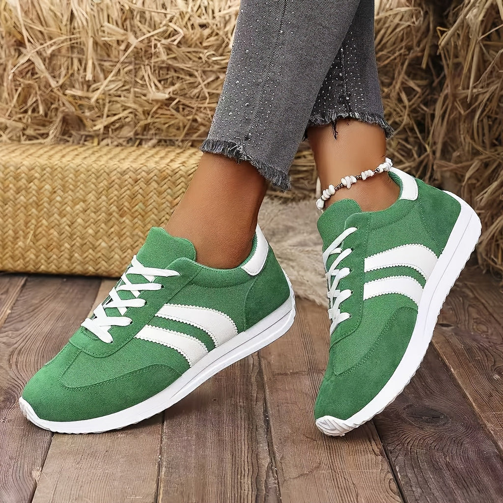 Verlina | Damska Sneakersy Casual Sznurowane Komfortowe