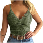 Mara | Lace Bralette Top with Adjustable Straps