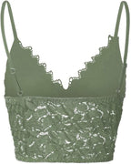 Mara | Lace Bralette Top with Adjustable Straps