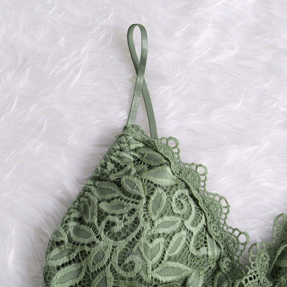 Mara | Lace Bralette Top with Adjustable Straps