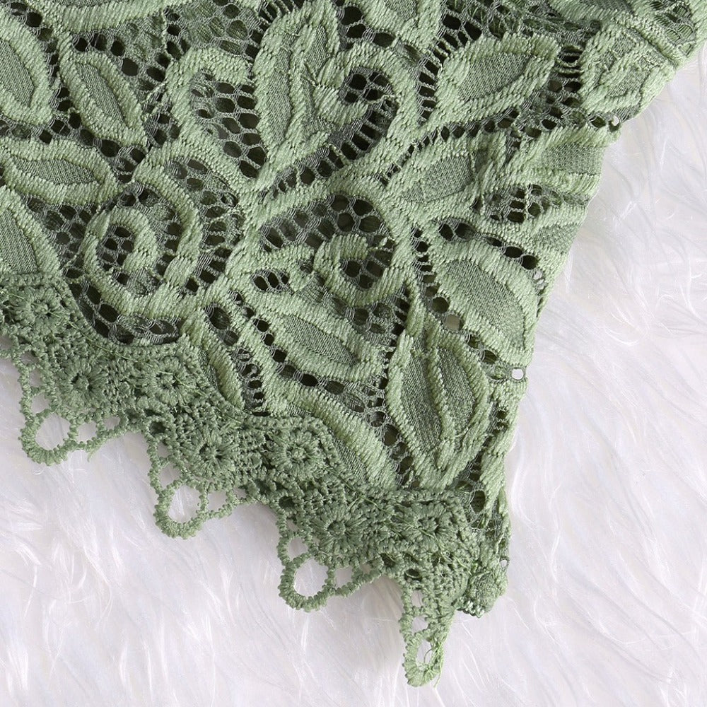 Mara | Lace Bralette Top with Adjustable Straps
