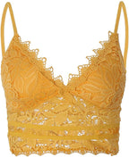 Mara | Lace Bralette Top with Adjustable Straps