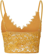 Mara | Lace Bralette Top with Adjustable Straps