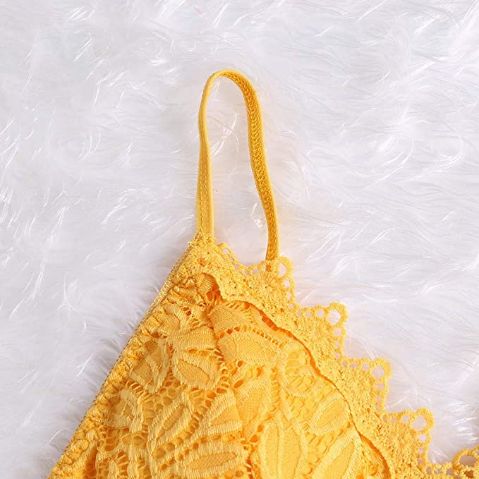 Mara | Lace Bralette Top with Adjustable Straps