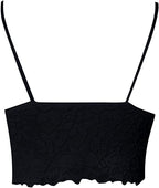 Mara | Lace Bralette Top with Adjustable Straps