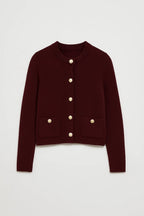 Marivelle | Cardigan corto da donna con bottoni dorati