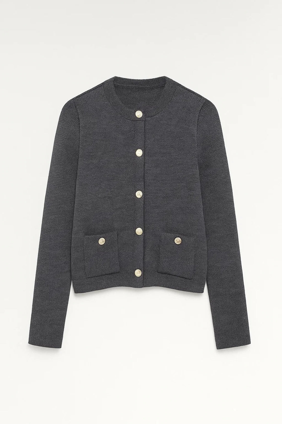 Marivelle | Cardigan corto da donna con bottoni dorati