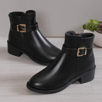 Cavella | Stivaletti casual da donna con tacco e fibbia