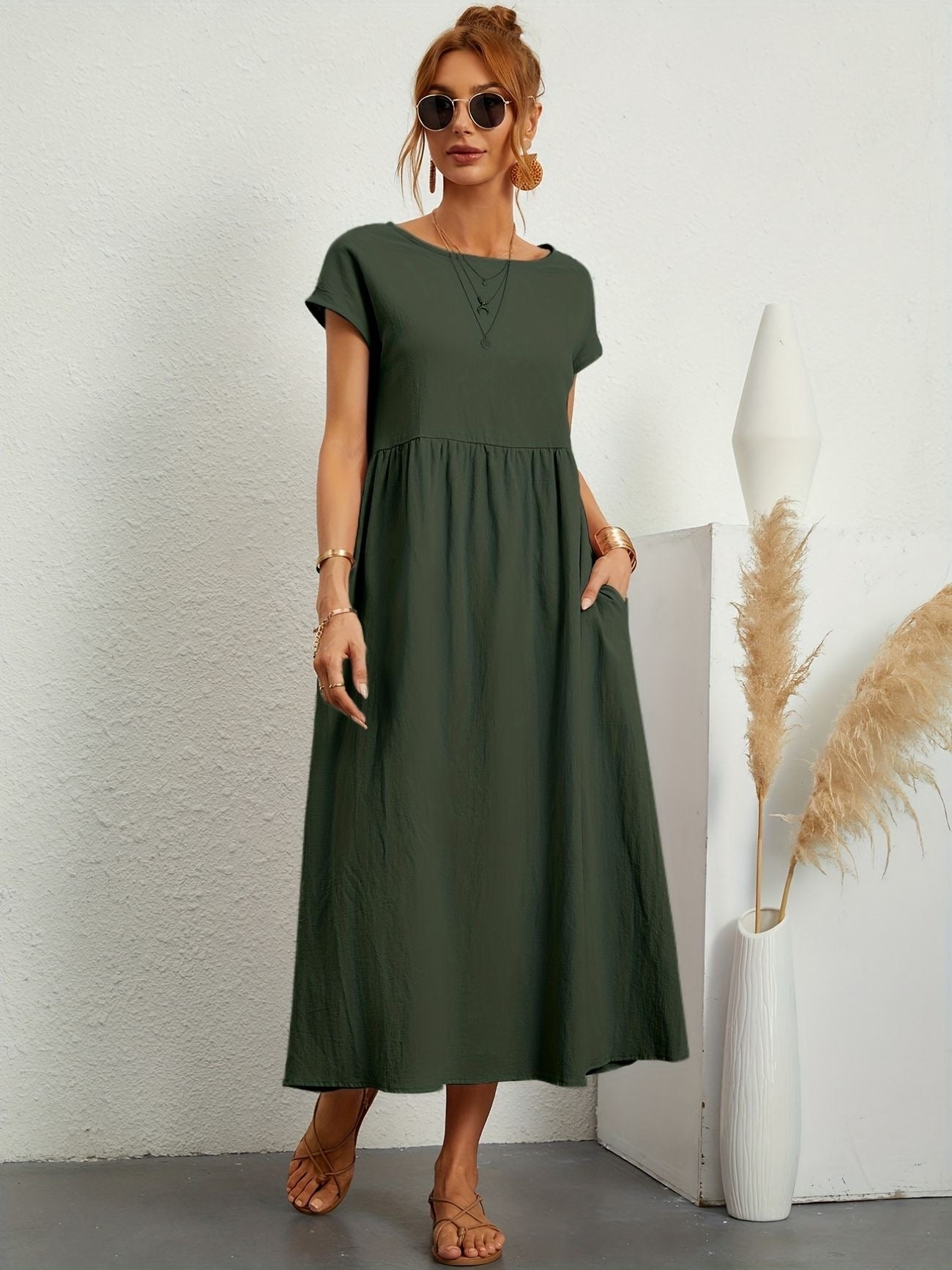 Lunara | Abito Estivo Maxi Donna Taglio Largo Casual