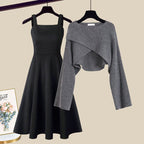 Elwira | Maglione Donna con Scollo Rotondo Set di Abiti in Maglia