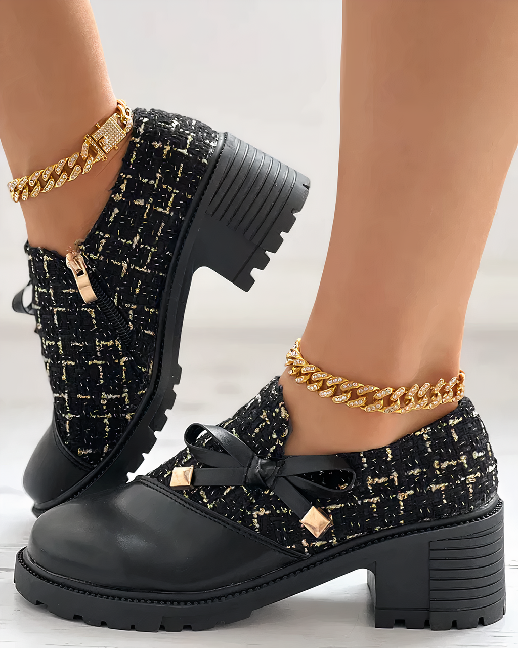 Celestique | Stivaletti da donna con fiocco