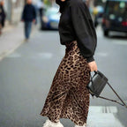 Soba | Gonna lunga da donna con stampa animalier