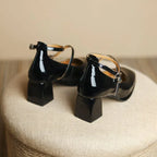 Ravelle | Scarpe Mary Jane Casual Donna con Punta Tonda