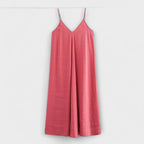 Chona | Abito Maxi Casual da Donna in Raso con Spalline