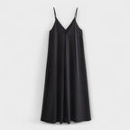Chona | Abito Maxi Casual da Donna in Raso con Spalline