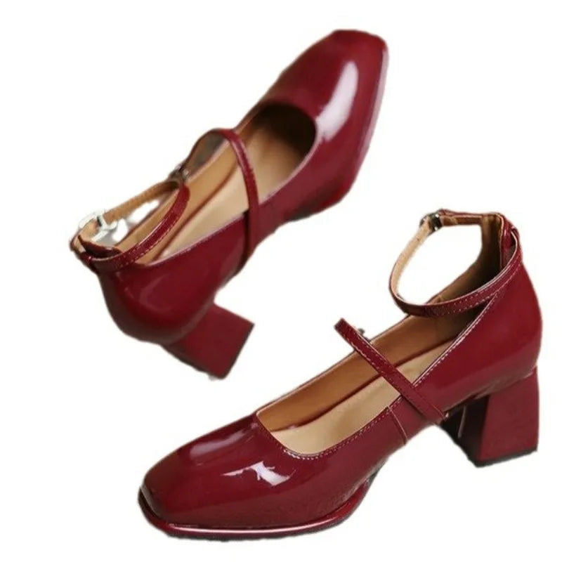 Ravelle | Scarpe Mary Jane Casual Donna con Punta Tonda