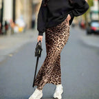 Soba | Gonna lunga da donna con stampa animalier