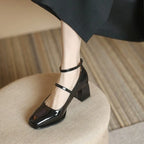 Ravelle | Scarpe Mary Jane Casual Donna con Punta Tonda