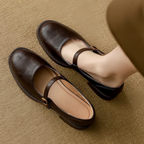 Velmira | Scarpe Mary Jane da donna con cinturino sottile e tacco basso