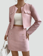 Elise | Completo Elegante Donna Giacca e Gonna Due Pezzi