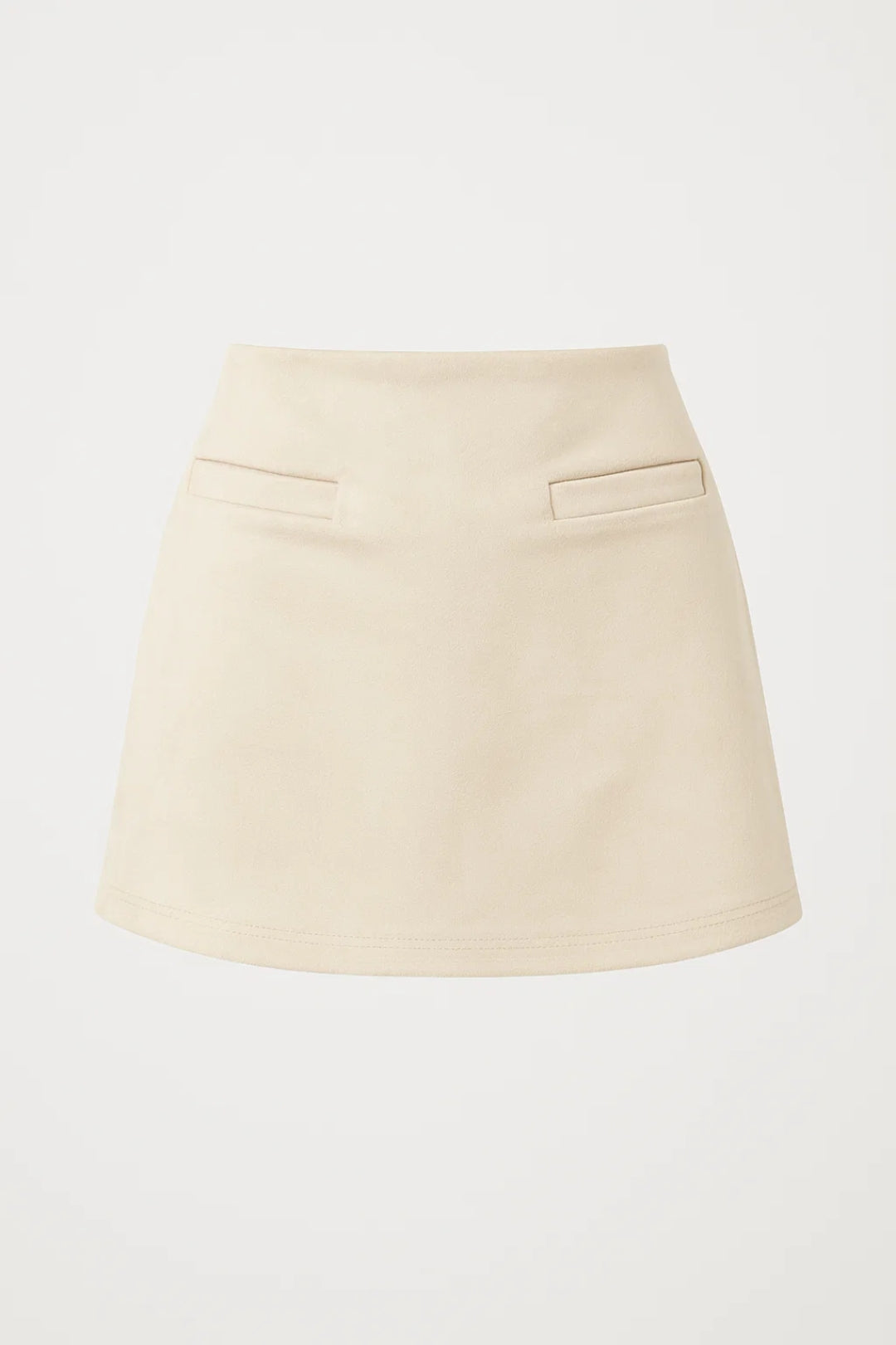 Norevia | Gonna Mini Donna Attillata a Vita Alta Casual