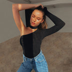 Xirella | Top Donna Monospalla Attillato Elegante