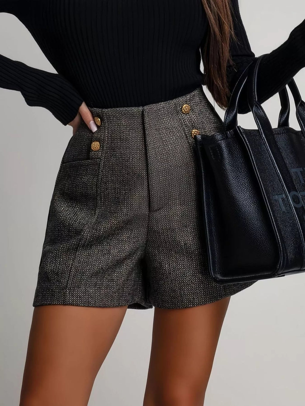 Aureline | Shorts eleganti da donna a vita alta