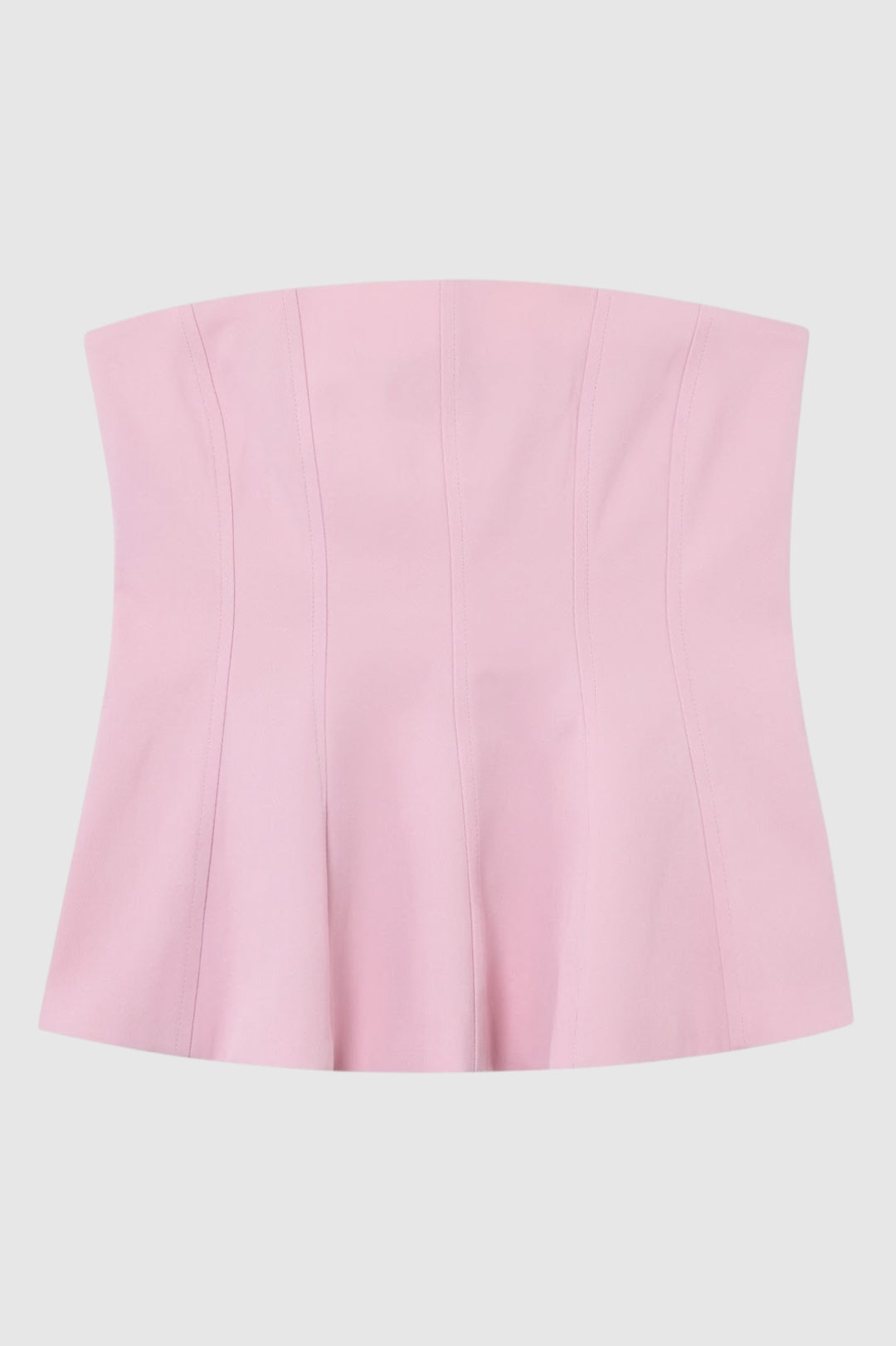 Karolina | Women's Strapless Corset Top with Flared Hem