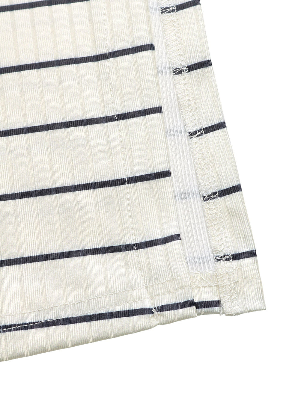 Elvara | Abito Estivo Midi Donna Senza Maniche a Righe