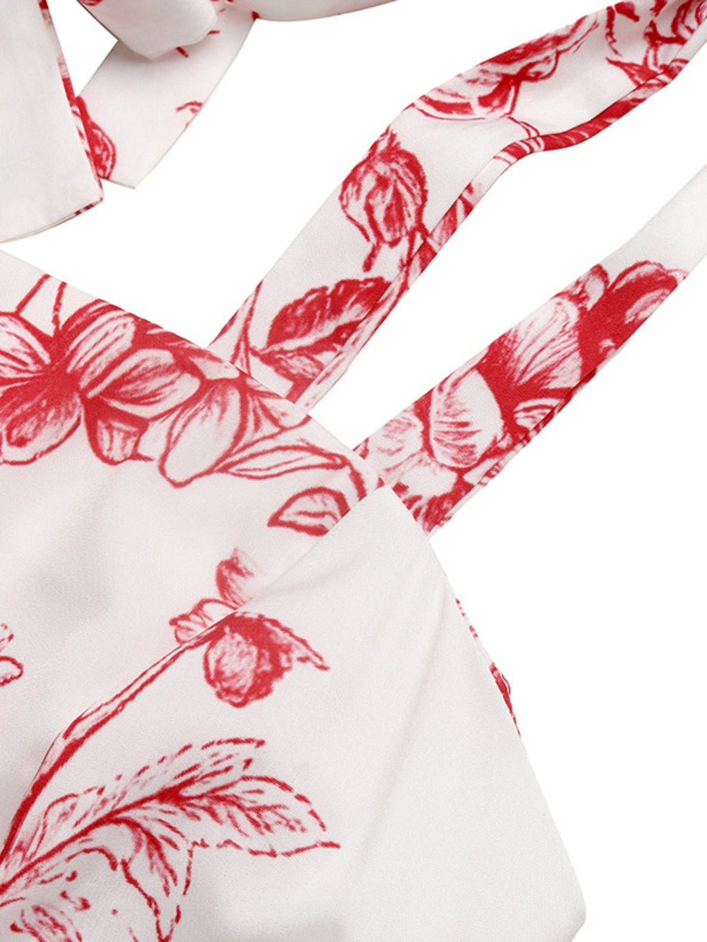 Florensa | Abito Estivo Maxi Donna a Fiori con Spalline e Laccio