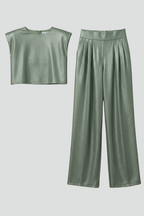 Dominique | Elegante tuta da donna con pantaloni ampi