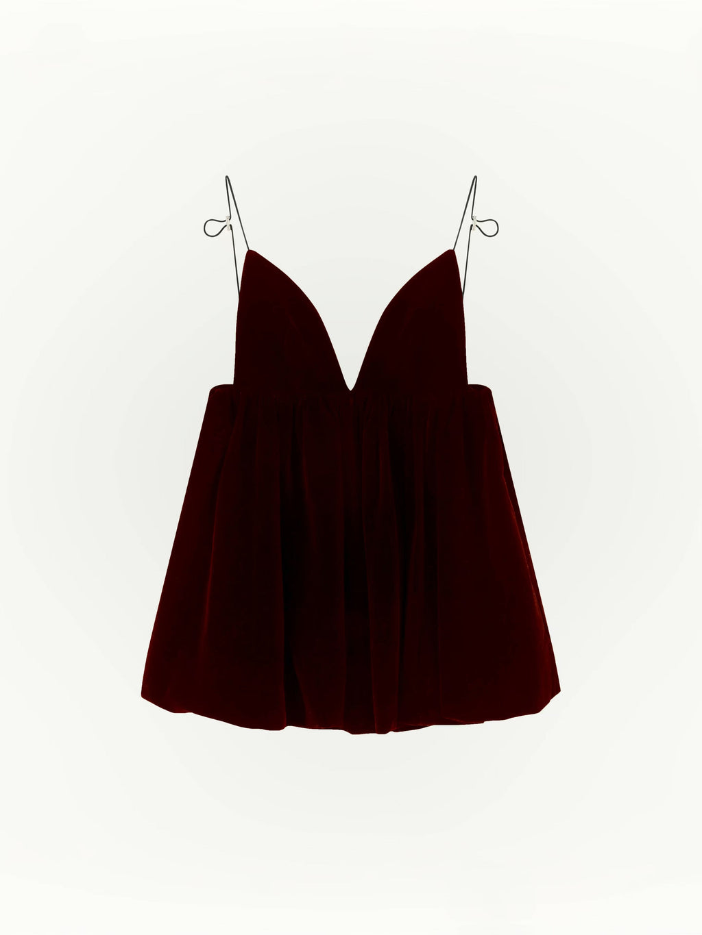 Alicja | Vestito mini da donna con scollo a V e laccio