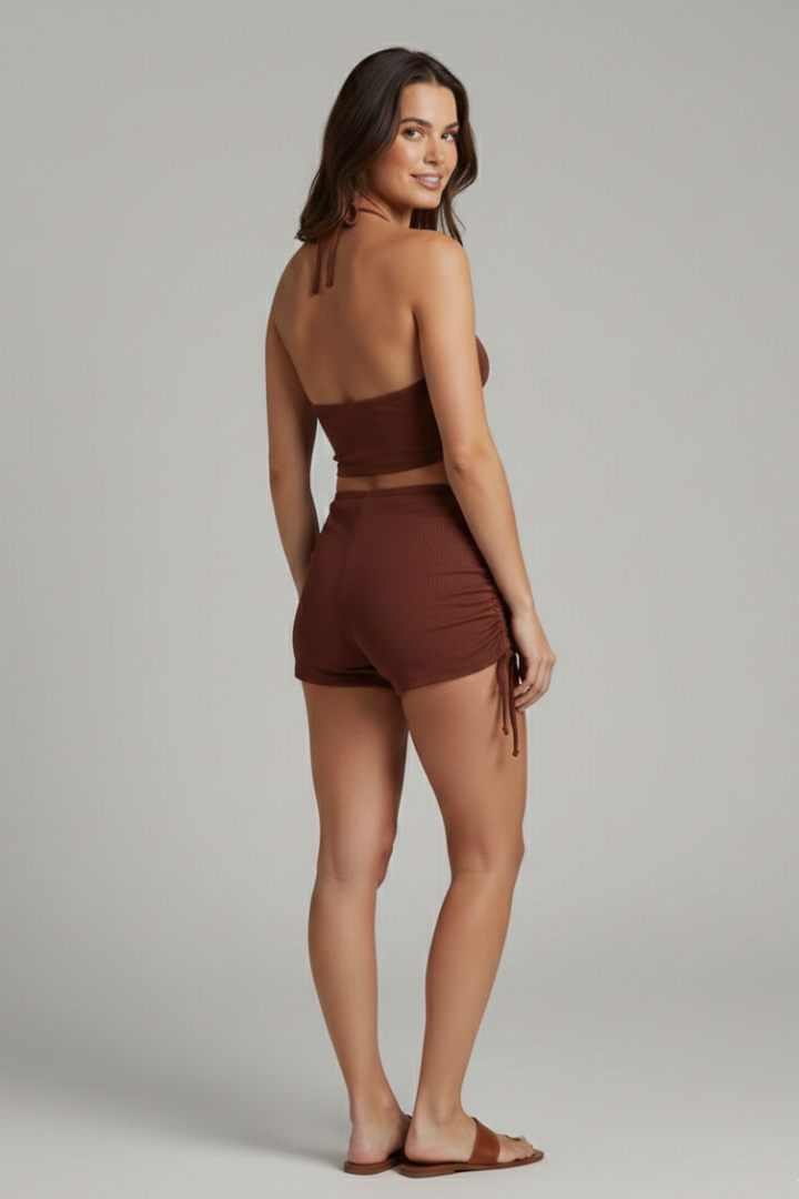 Sienna | Completo Estivo Halter con Laccio