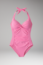 Bella | Costume Intero Halter con Arricciature