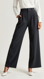 Nadia | Pantaloni Eleganti da Donna con Vita Alta e Gamba Larga