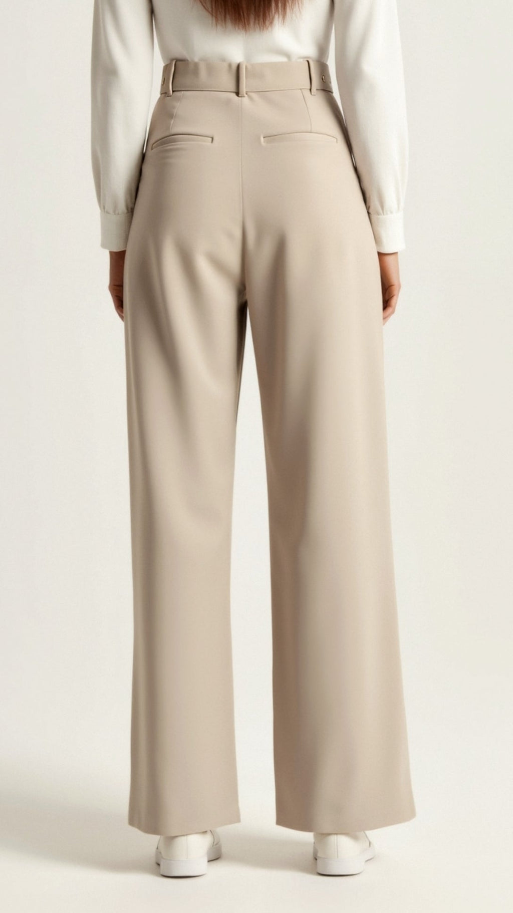 Nadia | Pantaloni Eleganti da Donna con Vita Alta e Gamba Larga